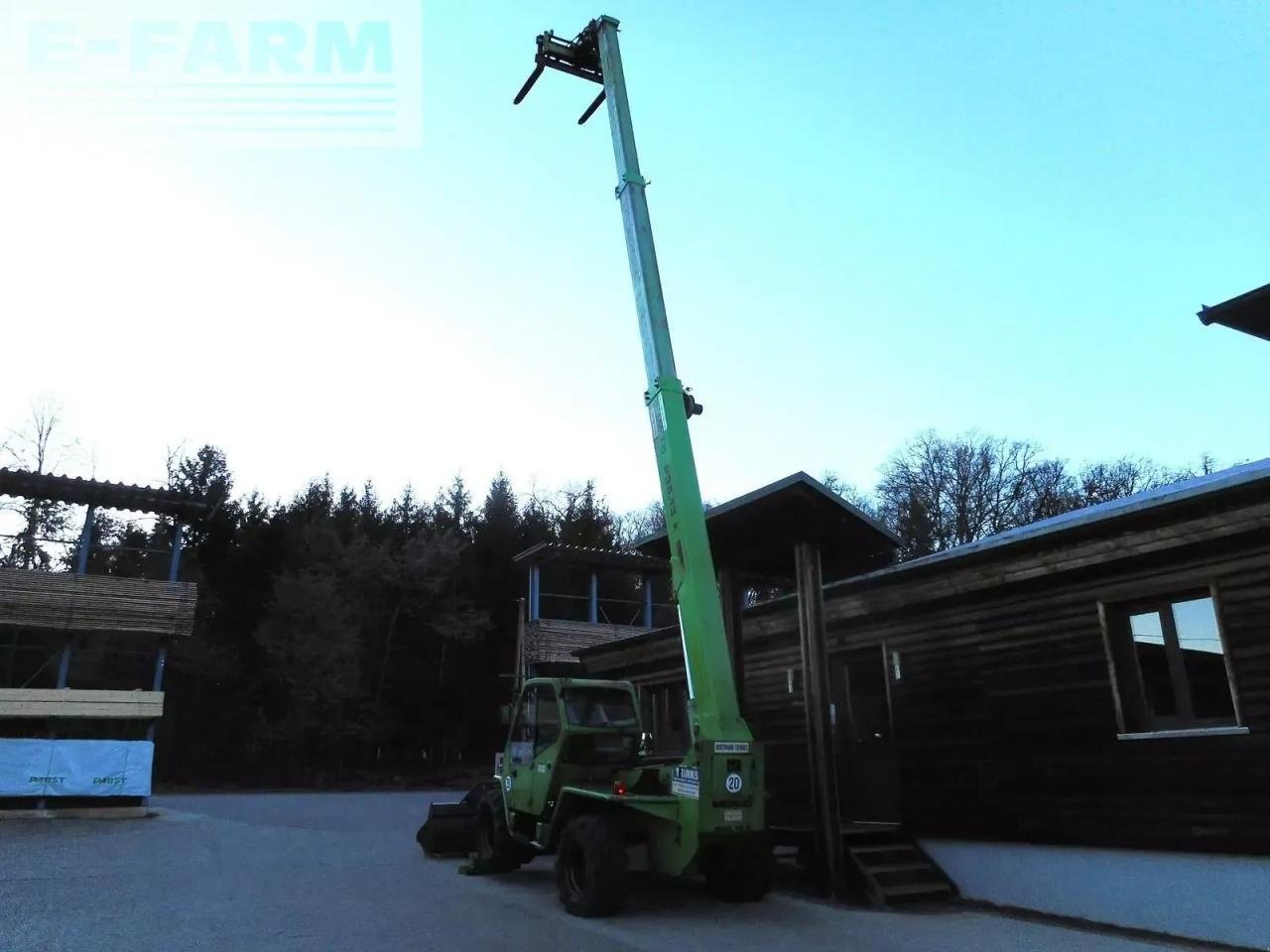 Teleskoplader del tipo Merlo p30.13 evs ( 3t -13m ) mit schaufel und gabel, Gebrauchtmaschine en ST. NIKOLAI/DR. (Imagen 18)