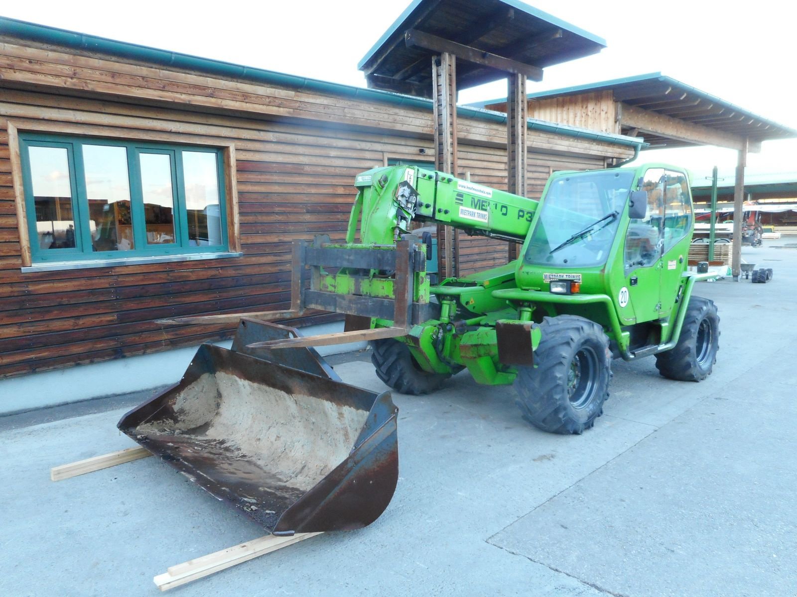 Teleskoplader typu Merlo P30.13 EVS ( 3t -13m ) mit Schaufel und Gabel, Gebrauchtmaschine w St. Nikolai ob Draßling (Zdjęcie 2)