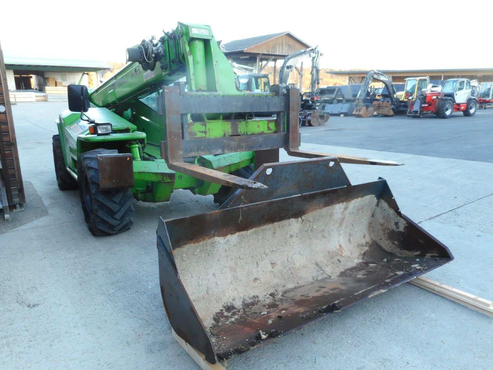 Teleskoplader typu Merlo P30.13 EVS ( 3t -13m ) mit Schaufel und Gabel, Gebrauchtmaschine w St. Nikolai ob Draßling (Zdjęcie 7)