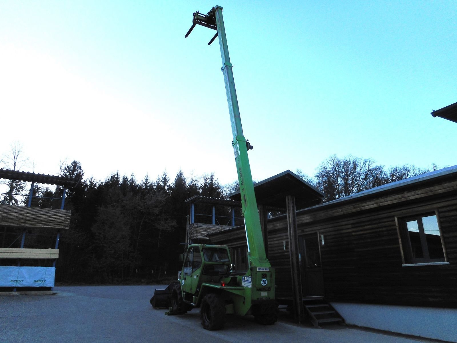 Teleskoplader typu Merlo P30.13 EVS ( 3t -13m ) mit Schaufel und Gabel, Gebrauchtmaschine w St. Nikolai ob Draßling (Zdjęcie 18)