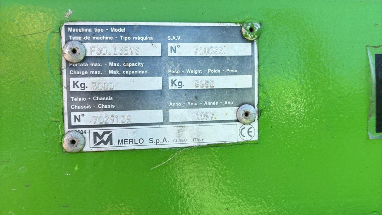 Teleskoplader of the type Merlo P30.13 EVS, Gebrauchtmaschine in Videbæk (Picture 4)