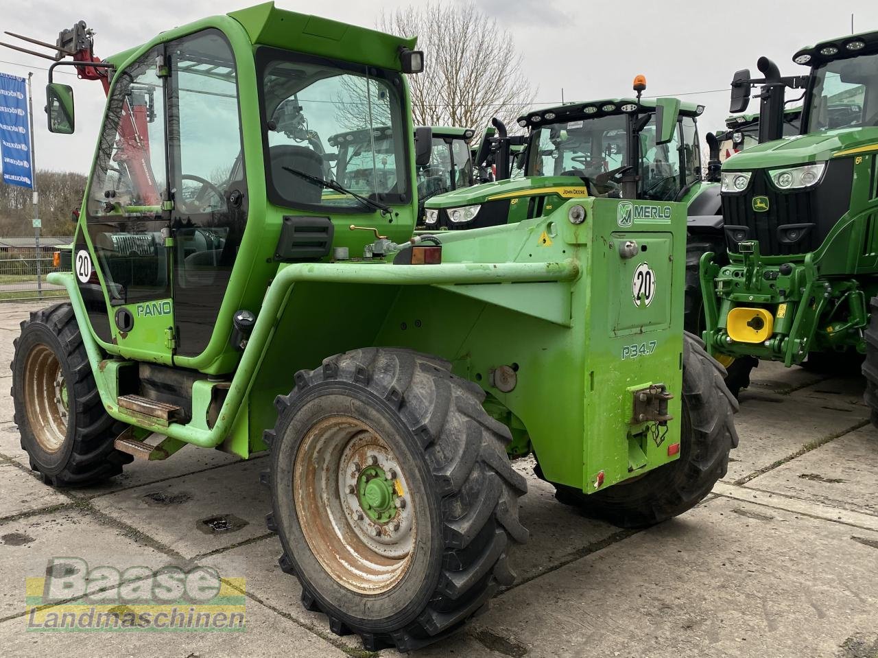 Teleskoplader des Typs Merlo P34.7 mit Palettengabel, Gebrauchtmaschine in Holthof (Bild 8)