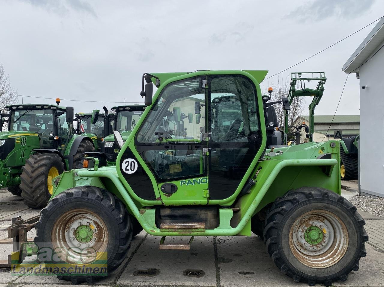 Teleskoplader des Typs Merlo P34.7 mit Palettengabel, Gebrauchtmaschine in Holthof (Bild 9)