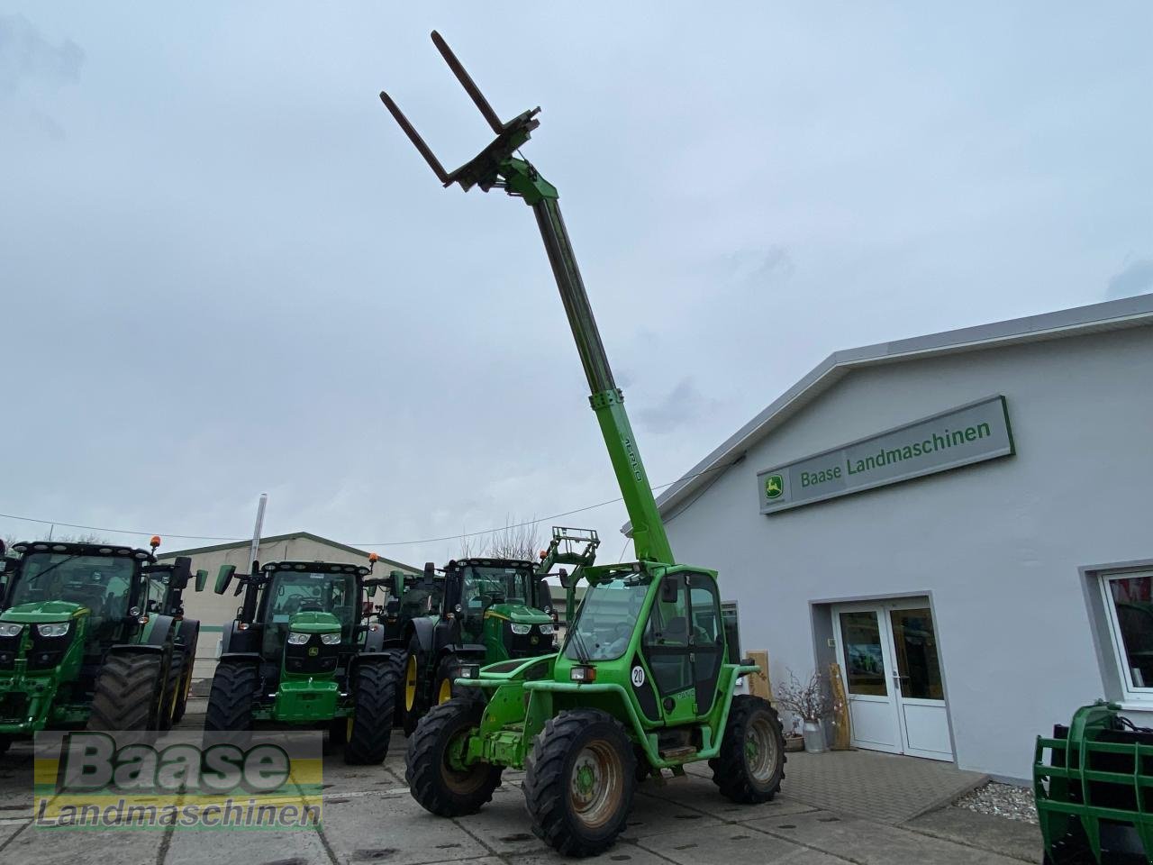 Teleskoplader des Typs Merlo P34.7 mit Palettengabel, Gebrauchtmaschine in Holthof (Bild 15)