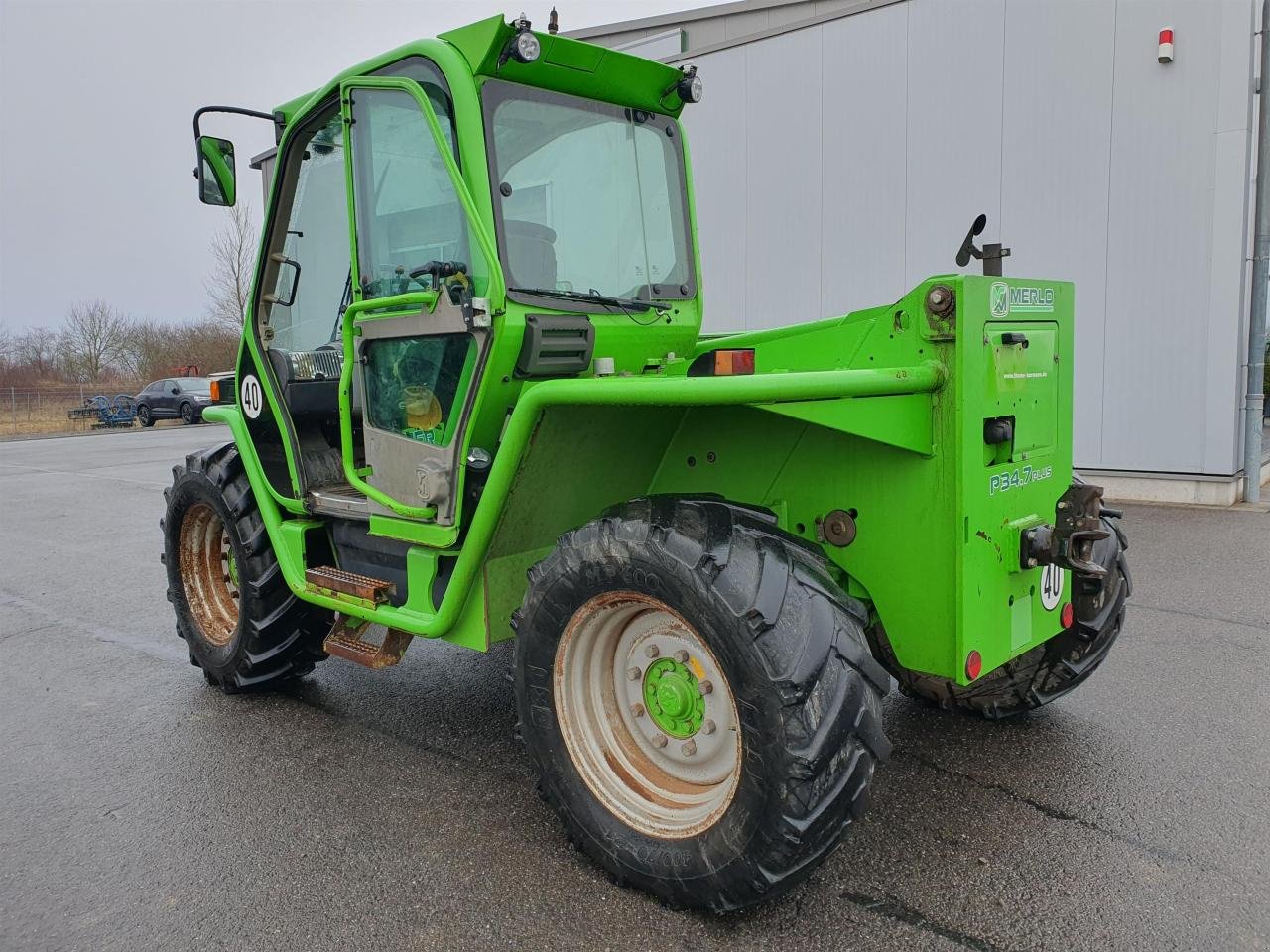 Teleskoplader του τύπου Merlo P34.7 Plus, Gebrauchtmaschine σε Zweibrücken (Φωτογραφία 7)