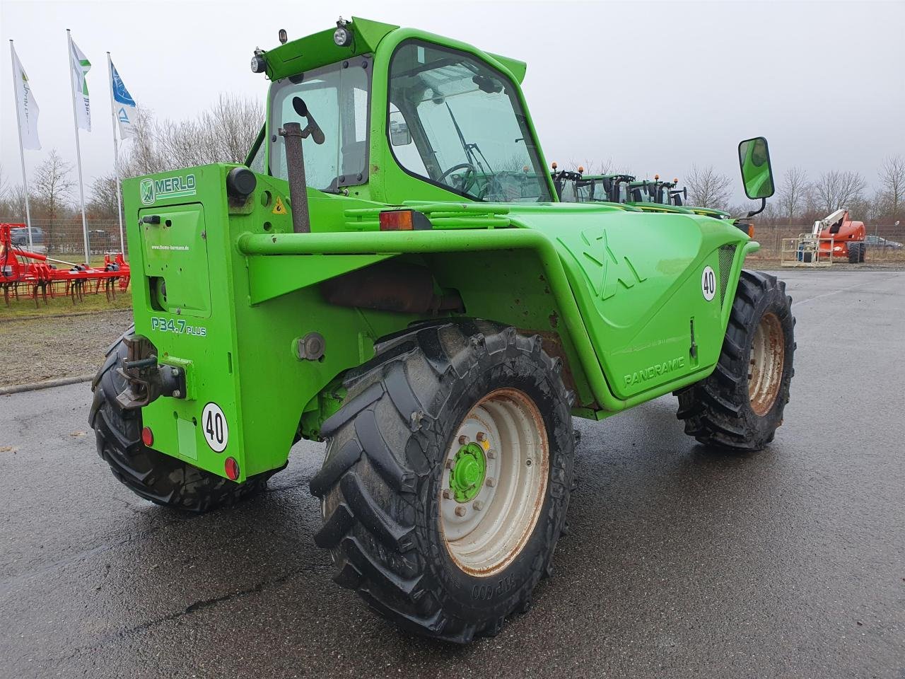 Teleskoplader του τύπου Merlo P34.7 Plus, Gebrauchtmaschine σε Zweibrücken (Φωτογραφία 8)