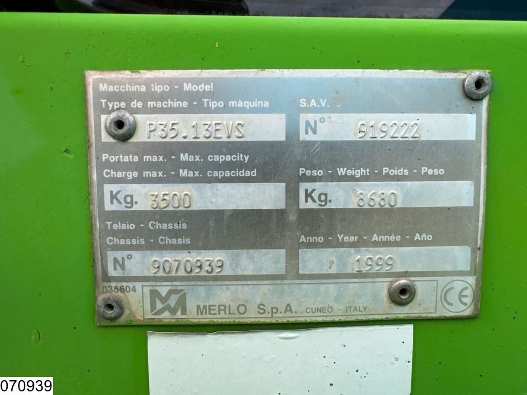 Teleskoplader typu Merlo P35-13, Gebrauchtmaschine v Ede (Obrázek 8)
