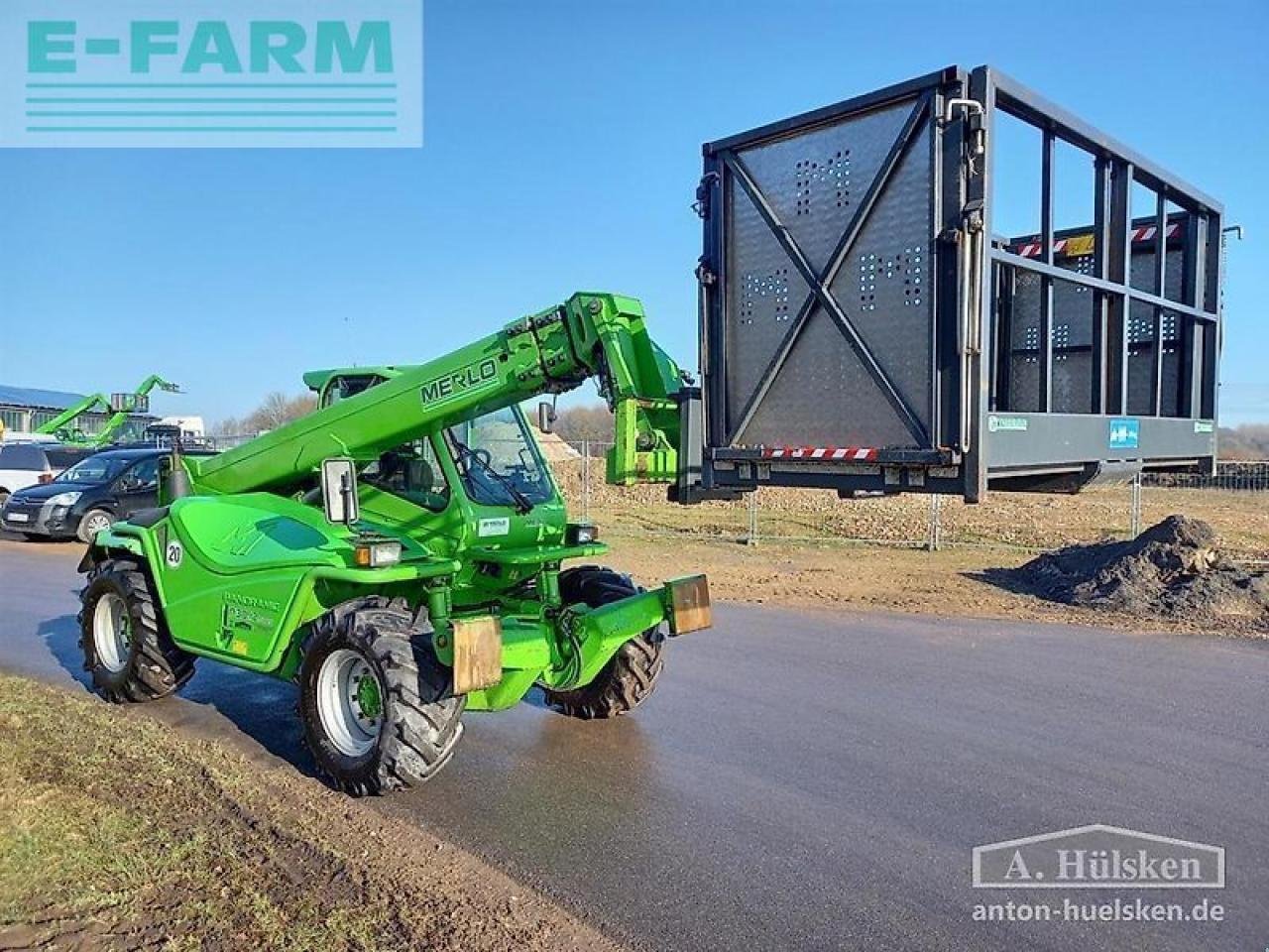 Teleskoplader του τύπου Merlo p38.12 plus, Gebrauchtmaschine σε ROSENDAHL (Φωτογραφία 5)