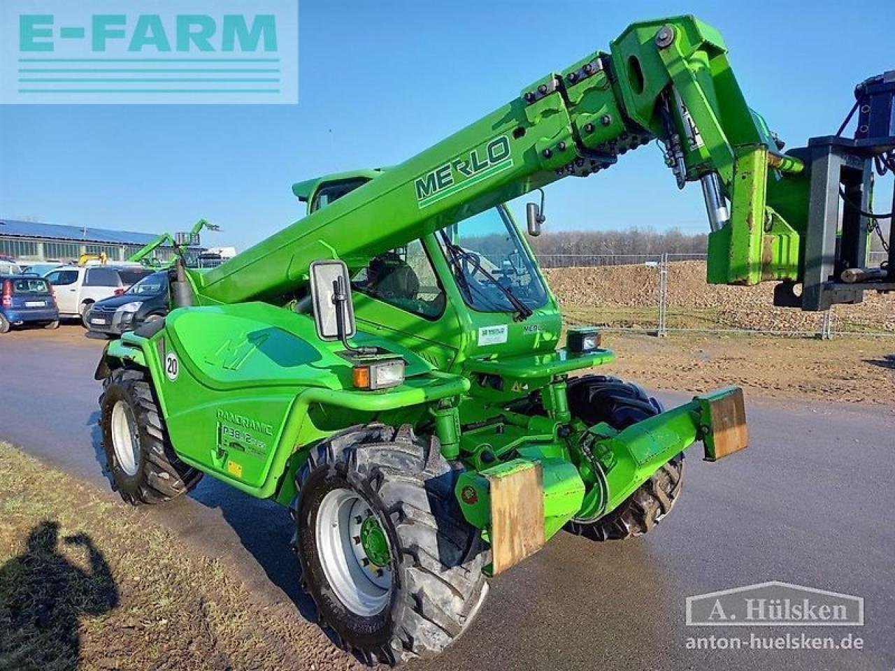 Teleskoplader του τύπου Merlo p38.12 plus, Gebrauchtmaschine σε ROSENDAHL (Φωτογραφία 7)