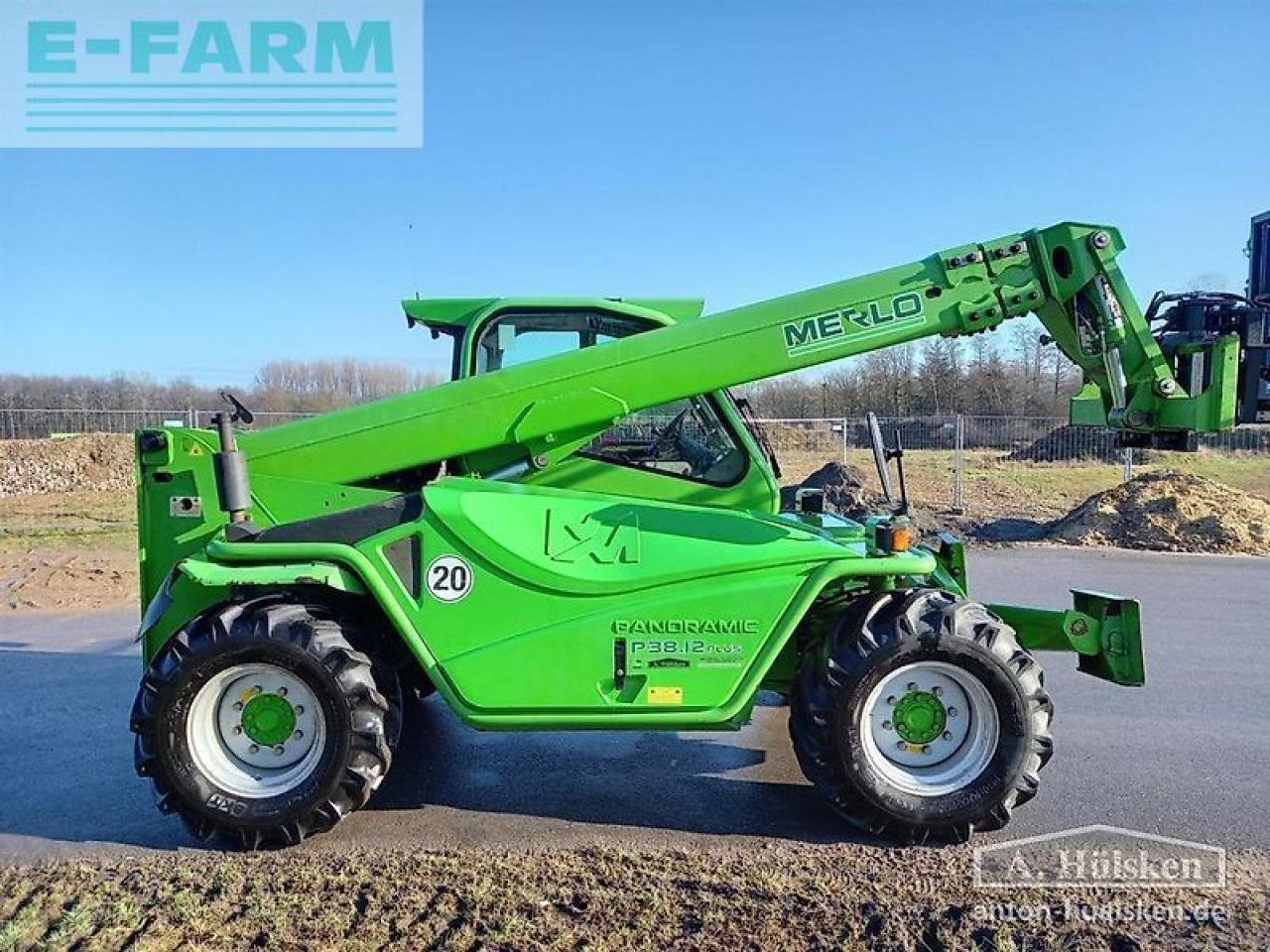 Teleskoplader του τύπου Merlo p38.12 plus, Gebrauchtmaschine σε ROSENDAHL (Φωτογραφία 9)
