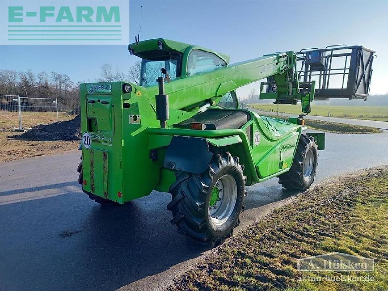 Teleskoplader του τύπου Merlo p38.12 plus, Gebrauchtmaschine σε ROSENDAHL (Φωτογραφία 10)