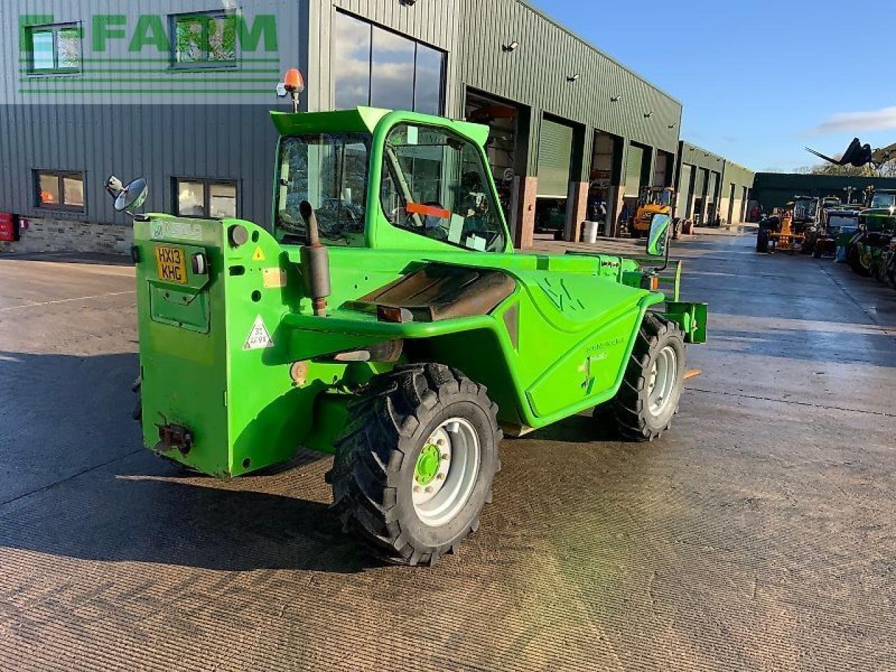 Teleskoplader of the type Merlo p38.12 telehandler (st25220), Gebrauchtmaschine in SHAFTESBURY (Picture 3)