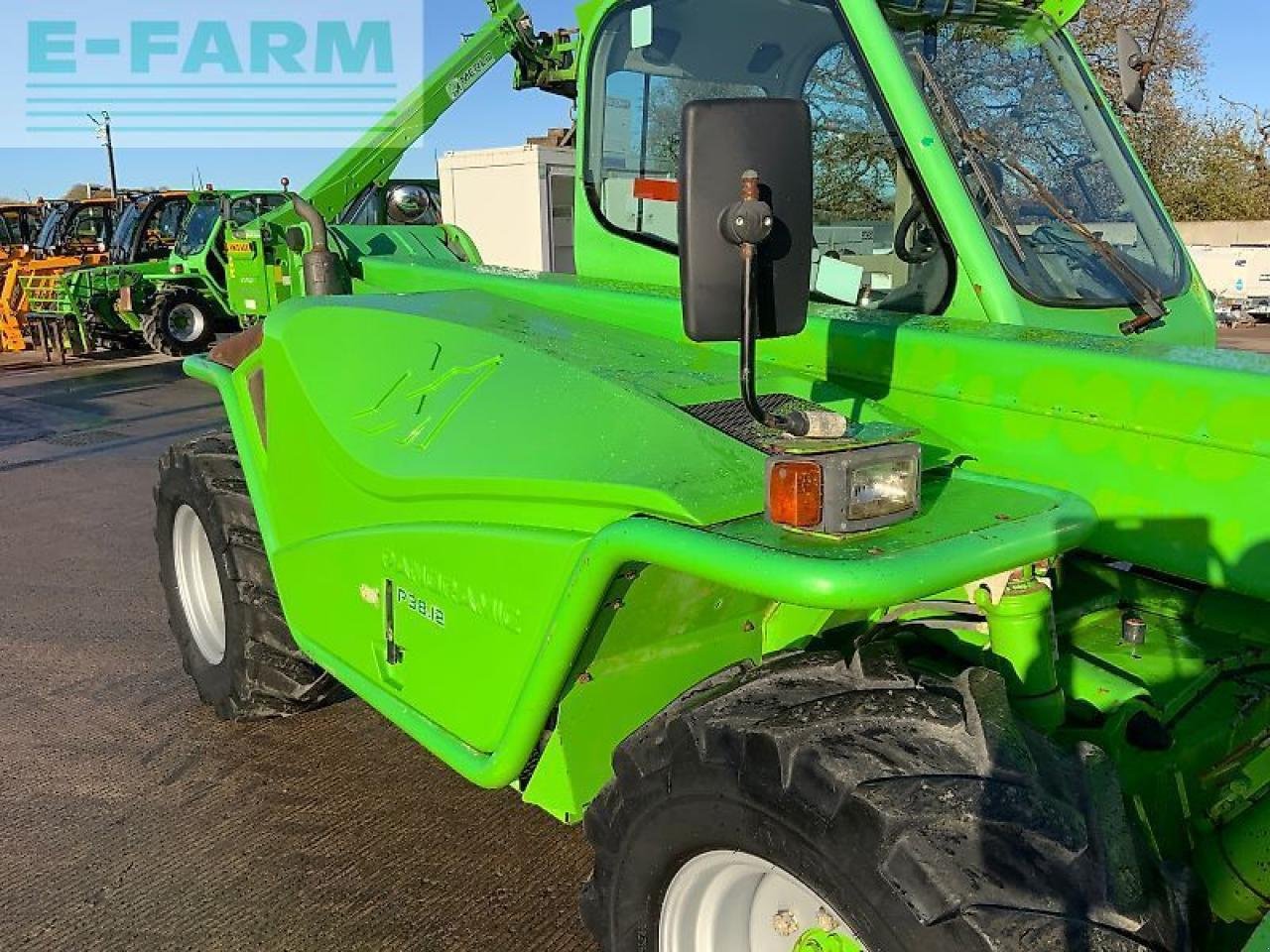 Teleskoplader of the type Merlo p38.12 telehandler (st25220), Gebrauchtmaschine in SHAFTESBURY (Picture 10)