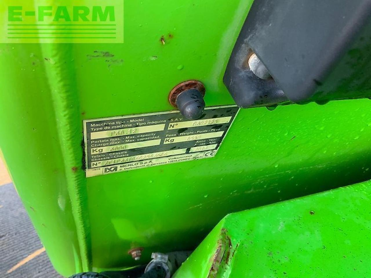 Teleskoplader of the type Merlo p38.12 telehandler (st25220), Gebrauchtmaschine in SHAFTESBURY (Picture 14)