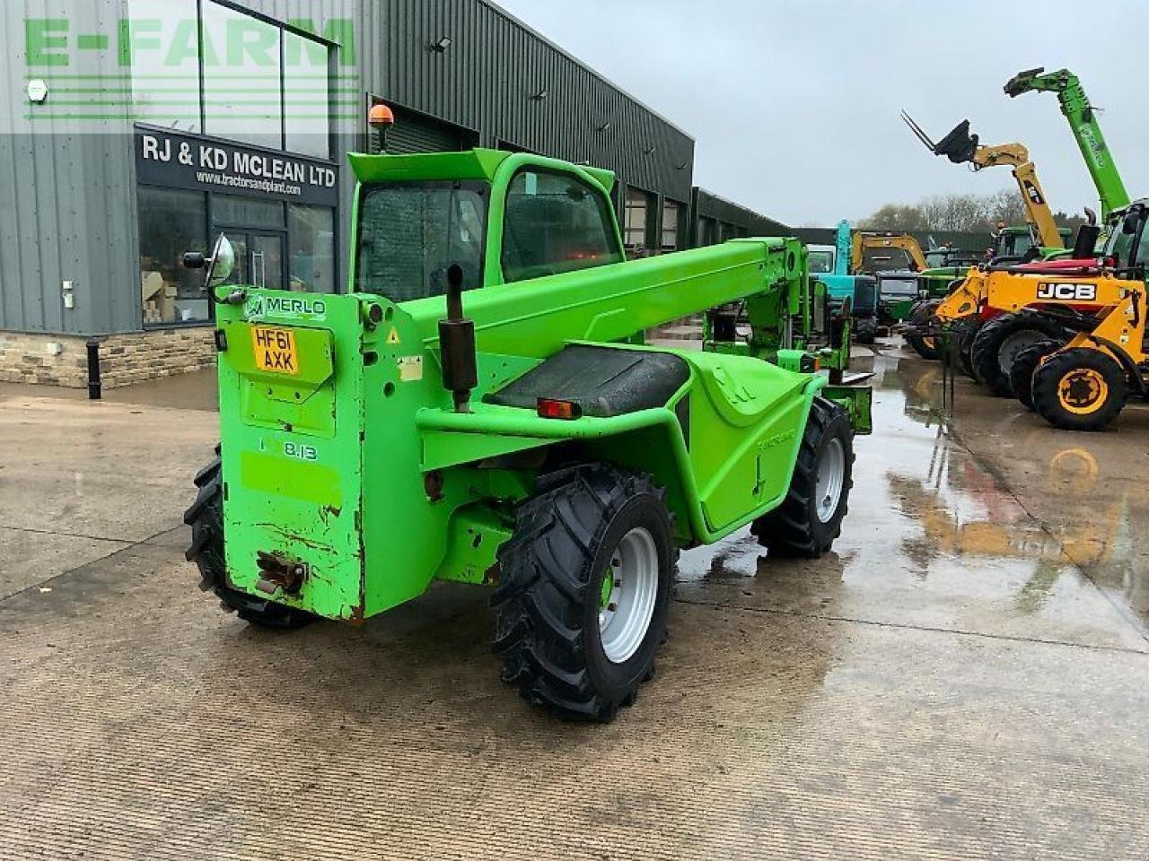 Teleskoplader of the type Merlo p38.13 telehandler (st25217), Gebrauchtmaschine in SHAFTESBURY (Picture 3)
