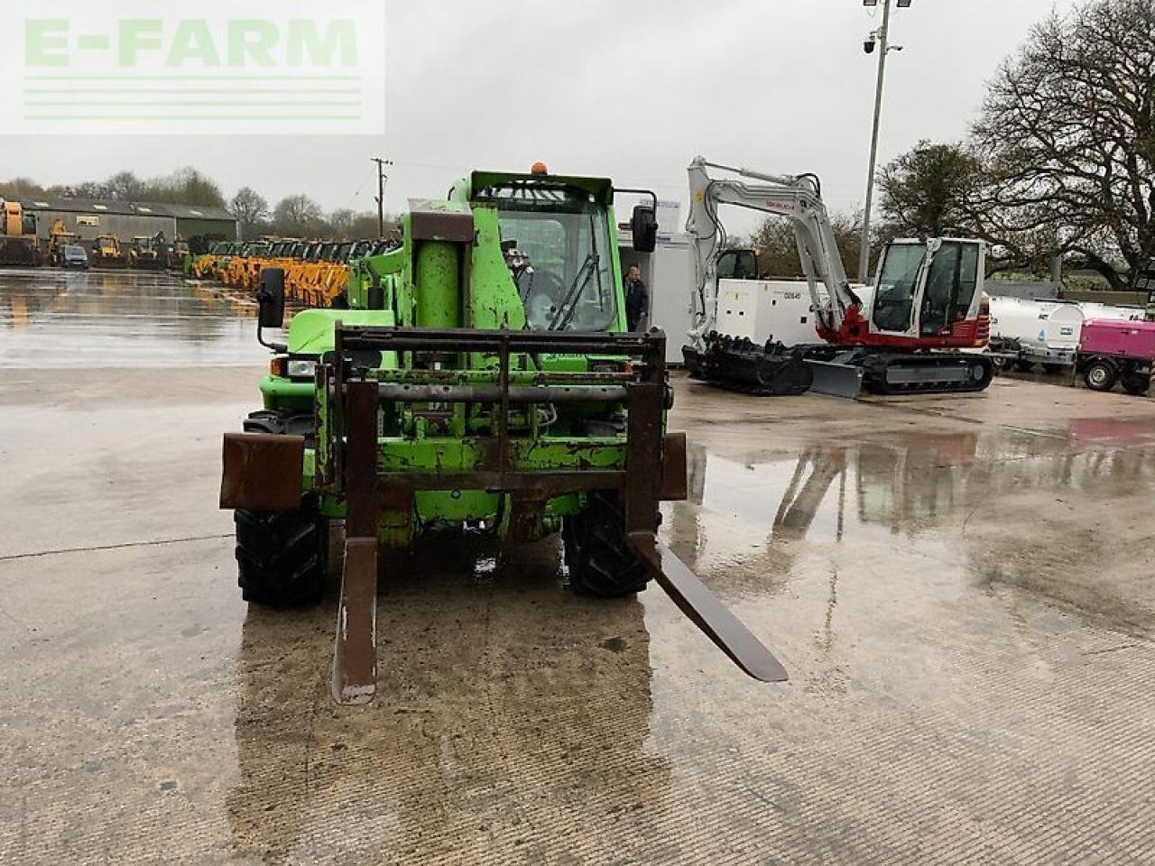 Teleskoplader des Typs Merlo p38.13 telehandler (st25217), Gebrauchtmaschine in SHAFTESBURY (Bild 9)