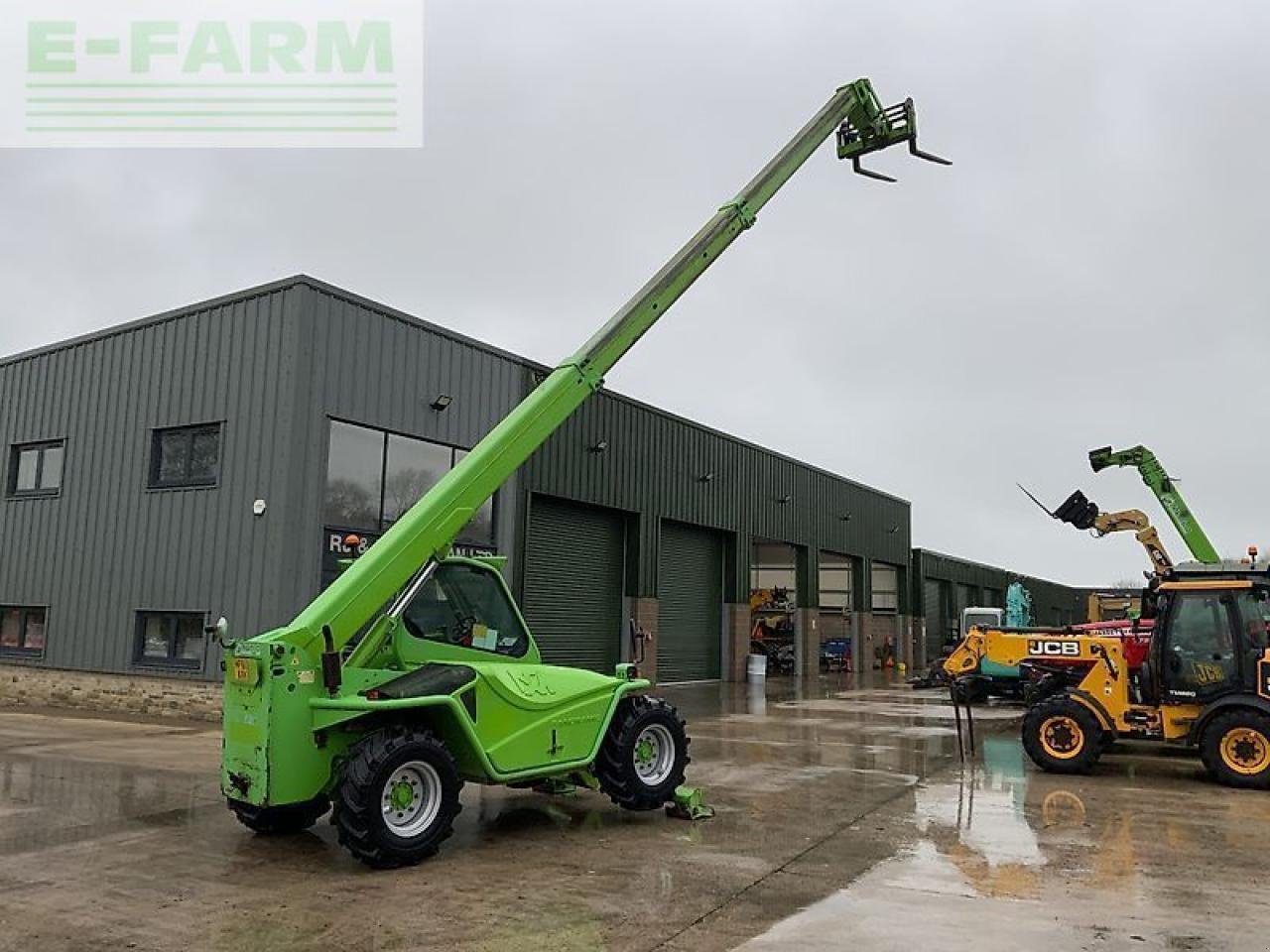 Teleskoplader des Typs Merlo p38.13 telehandler (st25217), Gebrauchtmaschine in SHAFTESBURY (Bild 13)