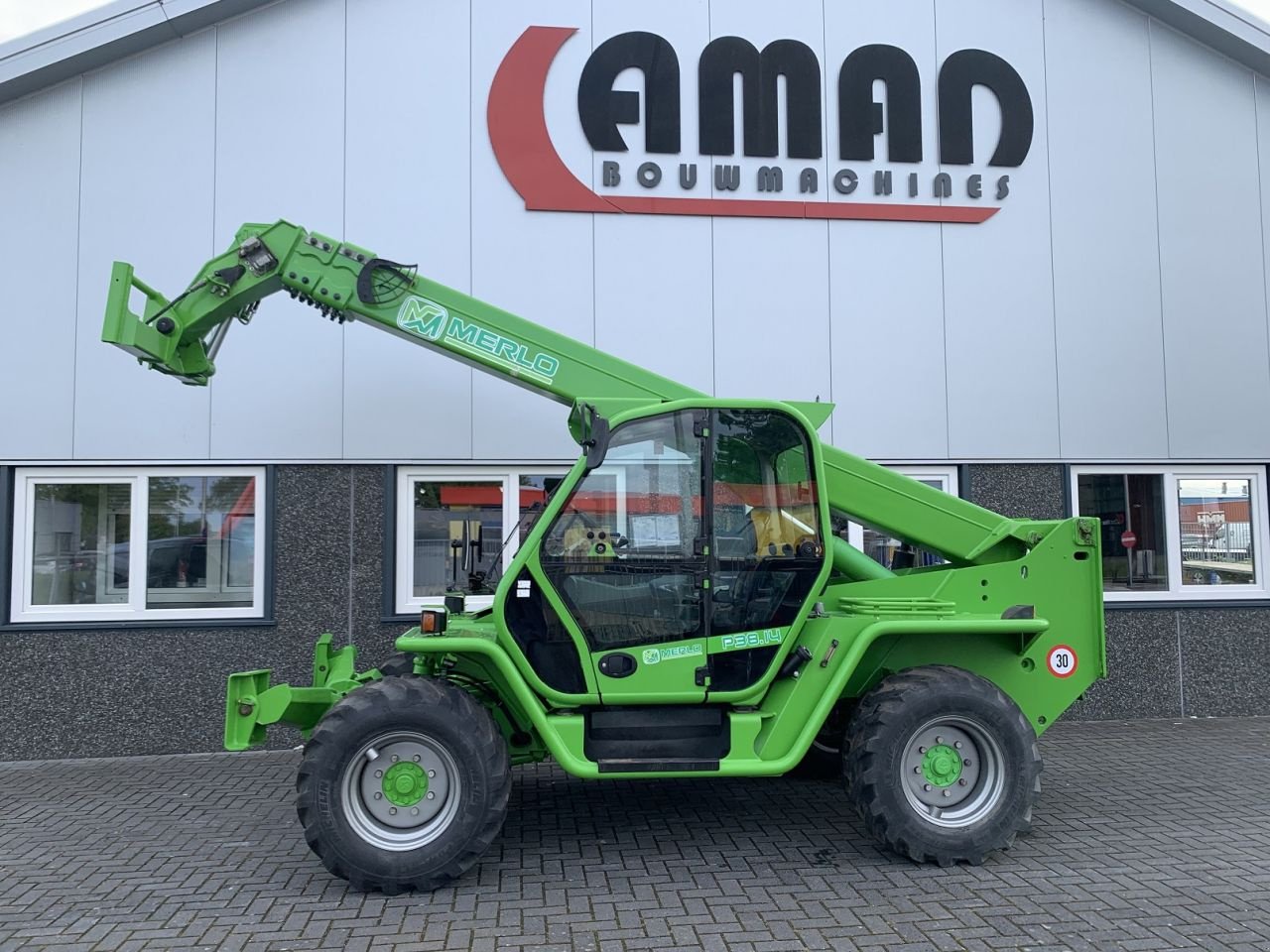 Teleskoplader del tipo Merlo P38.14, Gebrauchtmaschine In Vriezenveen (Immagine 1)