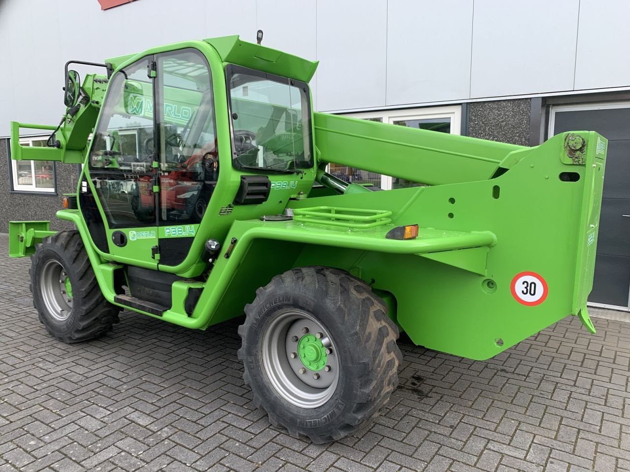 Teleskoplader del tipo Merlo P38.14, Gebrauchtmaschine In Vriezenveen (Immagine 3)
