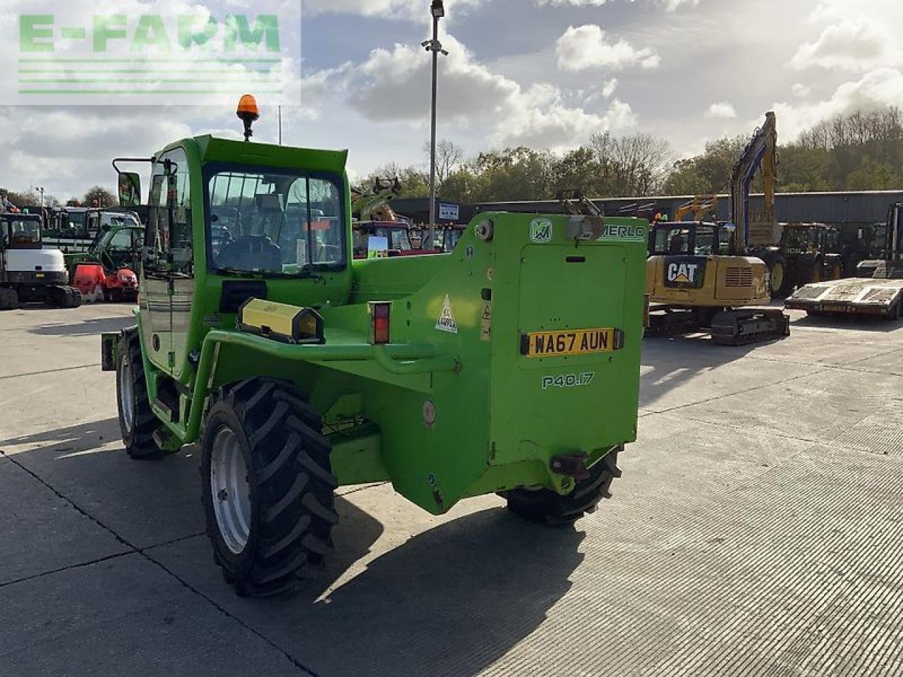 Teleskoplader del tipo Merlo p40.17 telehandler (st25025), Gebrauchtmaschine en SHAFTESBURY (Imagen 8)