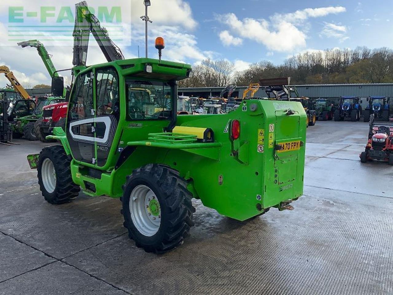 Teleskoplader του τύπου Merlo p40.17 telehandler (st25027), Gebrauchtmaschine σε SHAFTESBURY (Φωτογραφία 8)