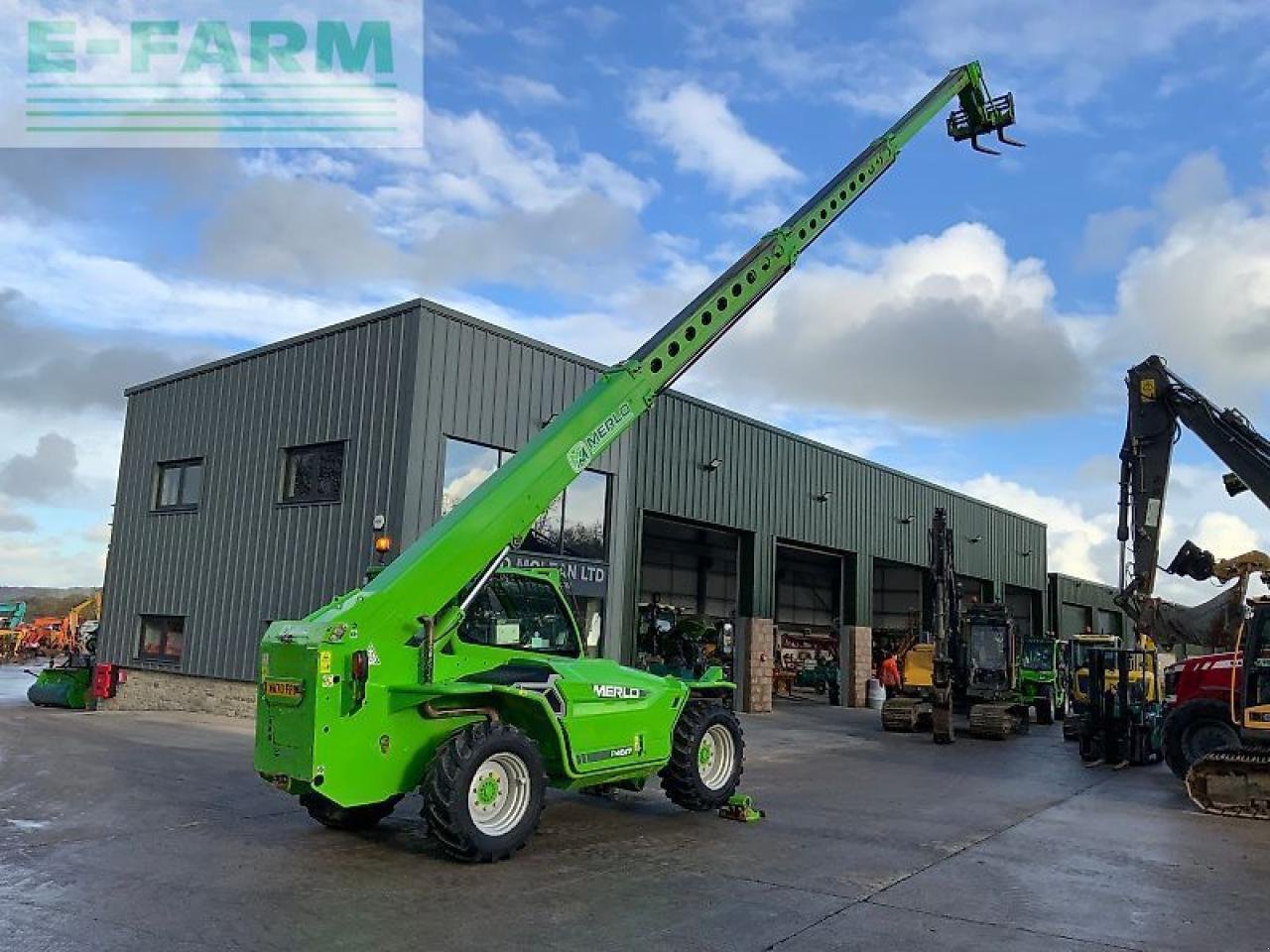 Teleskoplader του τύπου Merlo p40.17 telehandler (st25027), Gebrauchtmaschine σε SHAFTESBURY (Φωτογραφία 14)