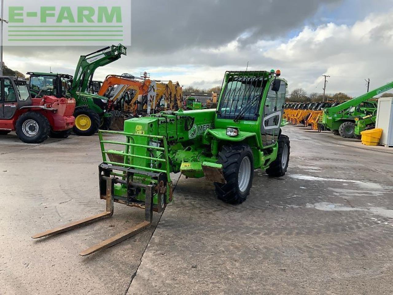 Teleskoplader типа Merlo p40.17 telehandler (st25106), Gebrauchtmaschine в SHAFTESBURY (Фотография 8)