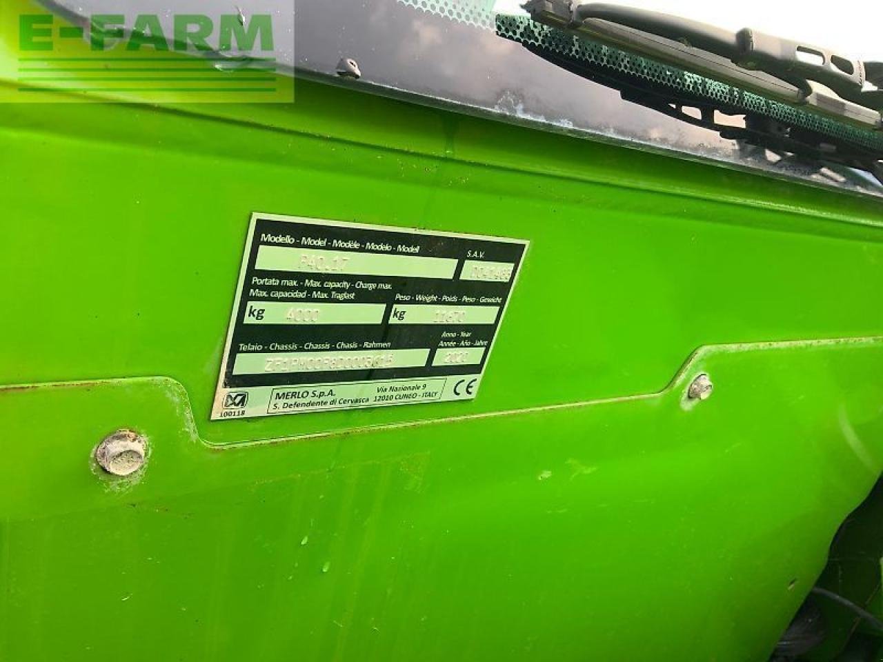 Teleskoplader типа Merlo p40.17 telehandler (st25106), Gebrauchtmaschine в SHAFTESBURY (Фотография 12)