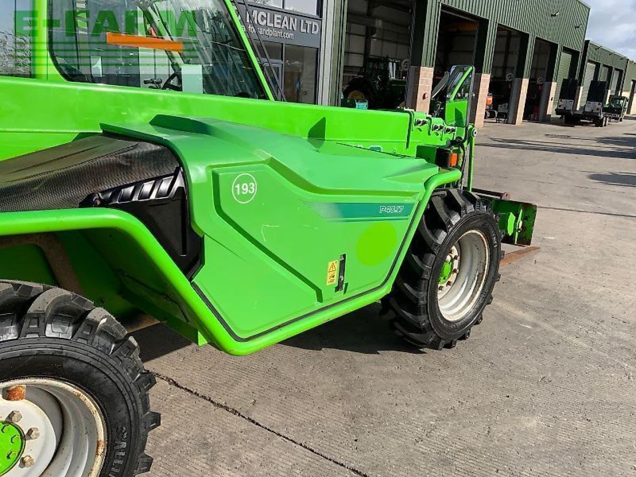 Teleskoplader del tipo Merlo p40.17 telehandler, Gebrauchtmaschine In SHAFTESBURY (Immagine 12)