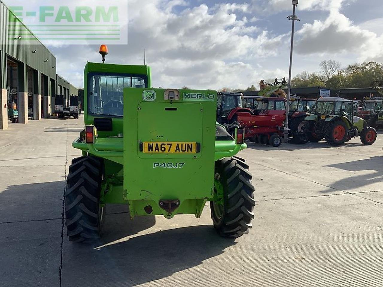 Teleskoplader a típus Merlo p40.17 telehandler, Gebrauchtmaschine ekkor: SHAFTESBURY (Kép 9)