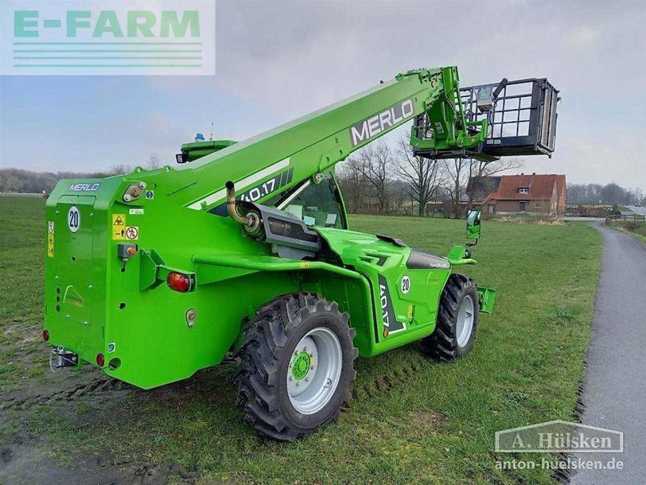 Teleskoplader типа Merlo p40.17plus, Gebrauchtmaschine в ROSENDAHL (Фотография 9)