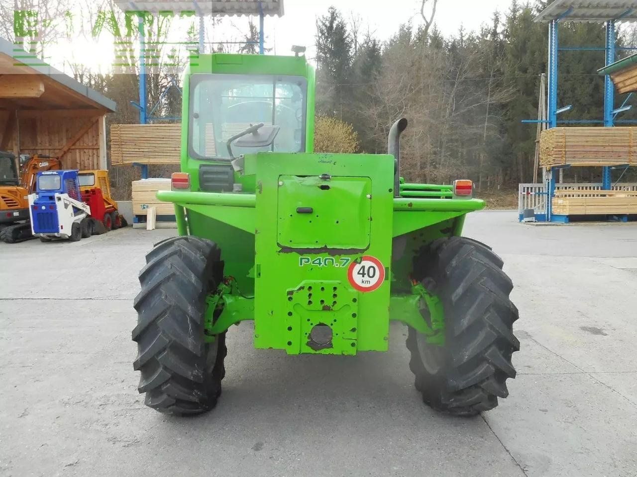 Teleskoplader tip Merlo p40.7 turbofarmer, Gebrauchtmaschine in ST. NIKOLAI/DR. (Poză 3)