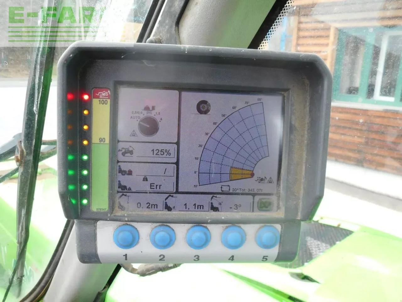 Teleskoplader tip Merlo p40.7 turbofarmer, Gebrauchtmaschine in ST. NIKOLAI/DR. (Poză 11)