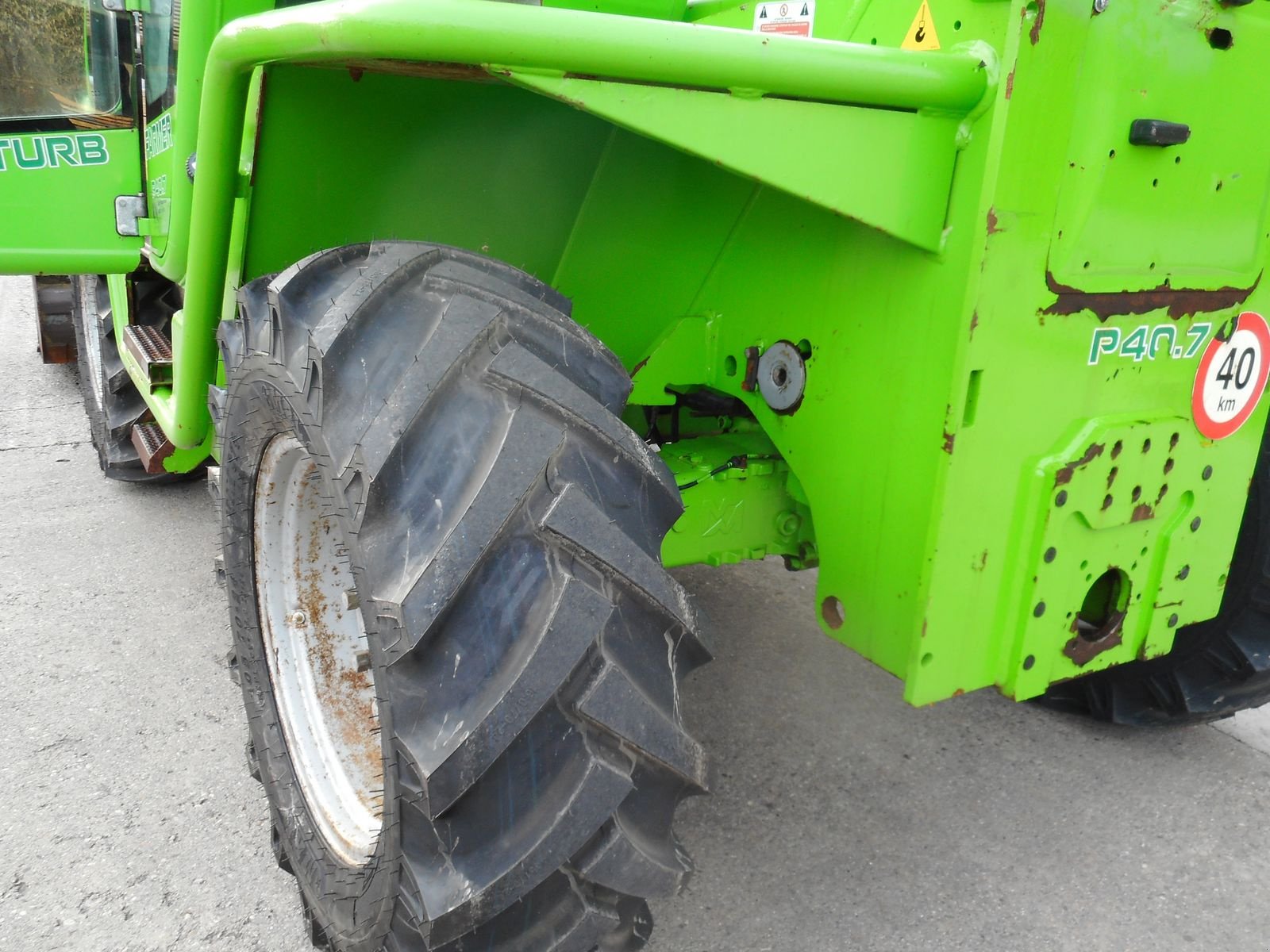 Teleskoplader typu Merlo P40.7 Turbofarmer, Gebrauchtmaschine v St. Nikolai ob Draßling (Obrázek 16)