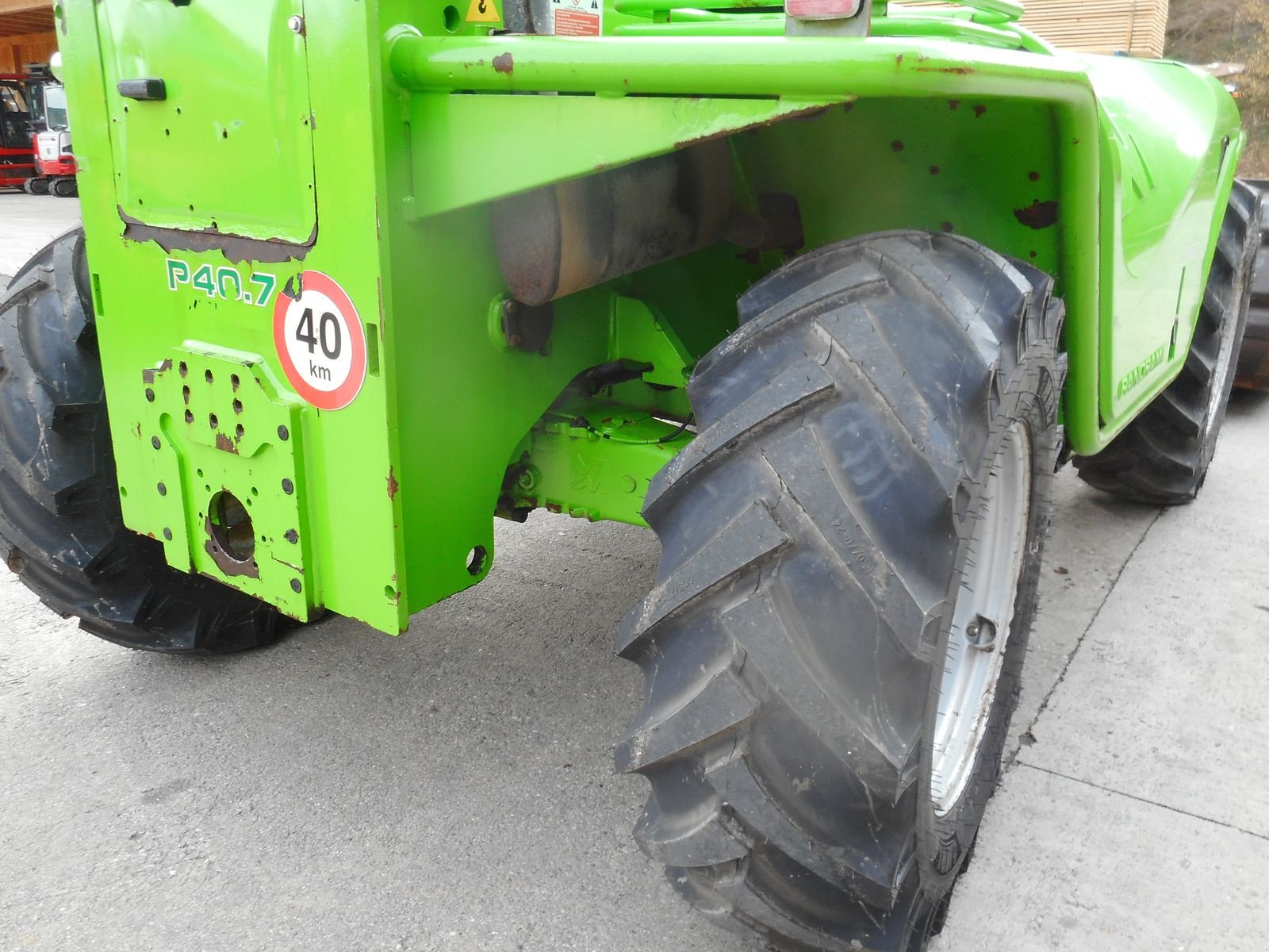 Teleskoplader typu Merlo P40.7 Turbofarmer, Gebrauchtmaschine v St. Nikolai ob Draßling (Obrázek 15)