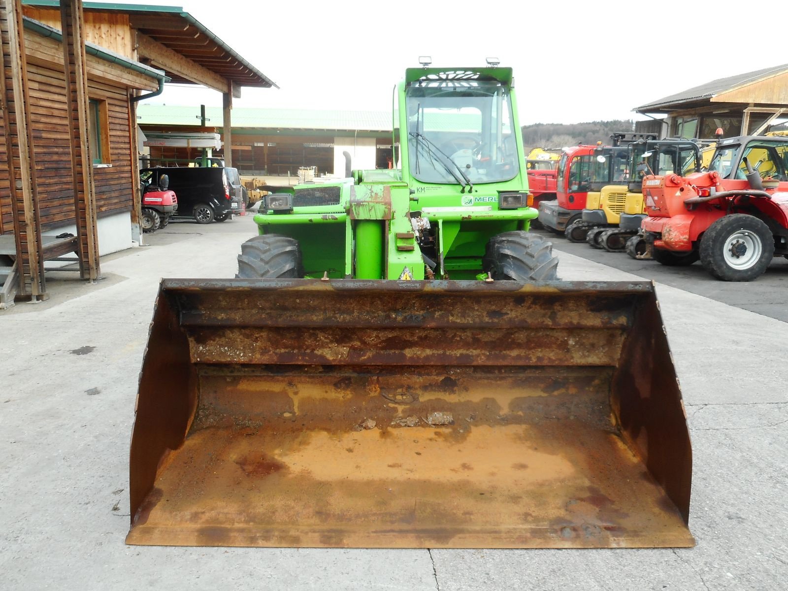 Teleskoplader typu Merlo P40.7 Turbofarmer, Gebrauchtmaschine v St. Nikolai ob Draßling (Obrázek 7)
