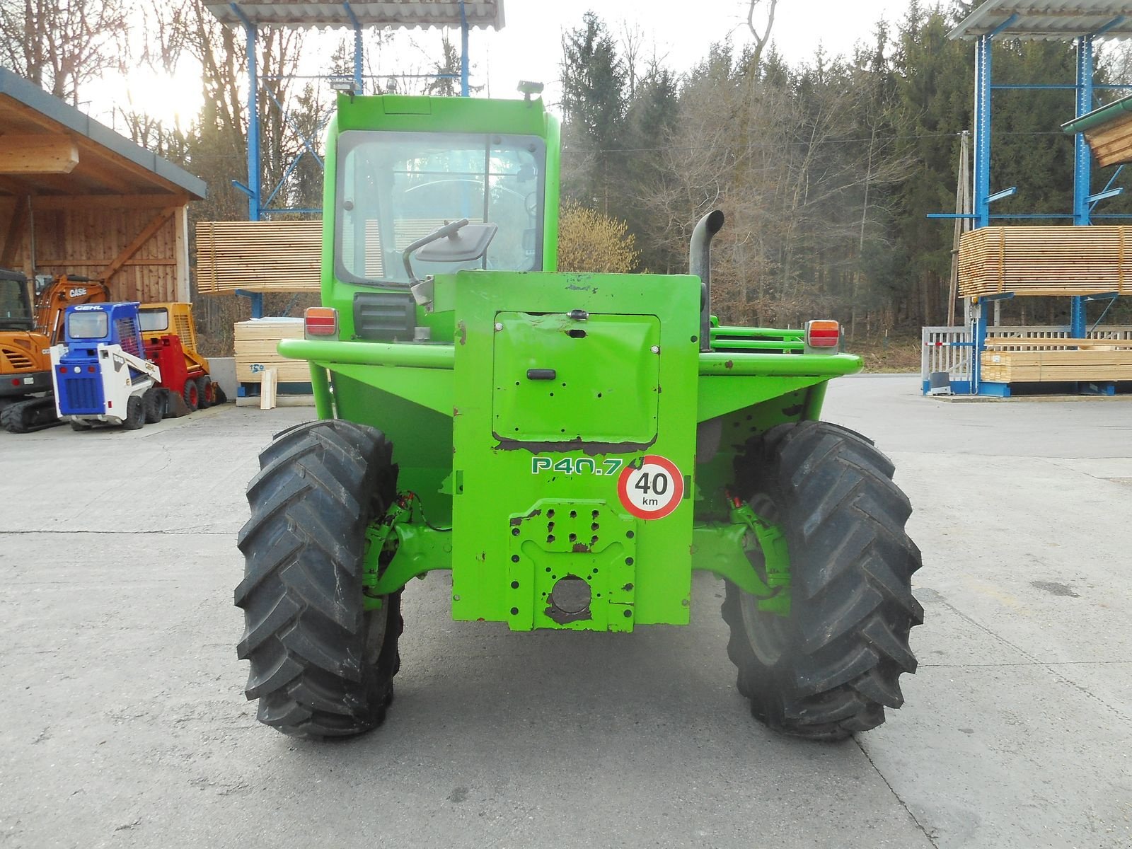 Teleskoplader typu Merlo P40.7 Turbofarmer, Gebrauchtmaschine v St. Nikolai ob Draßling (Obrázek 3)