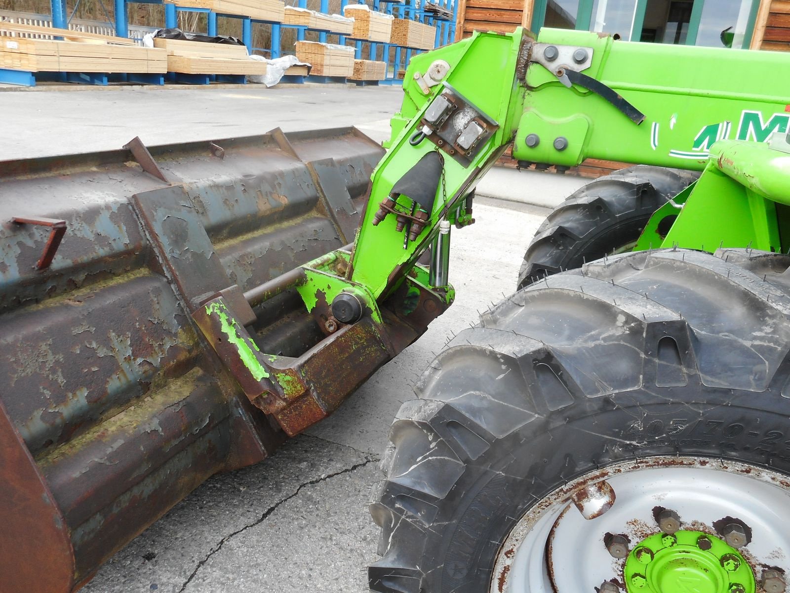 Teleskoplader typu Merlo P40.7 Turbofarmer, Gebrauchtmaschine v St. Nikolai ob Draßling (Obrázek 12)