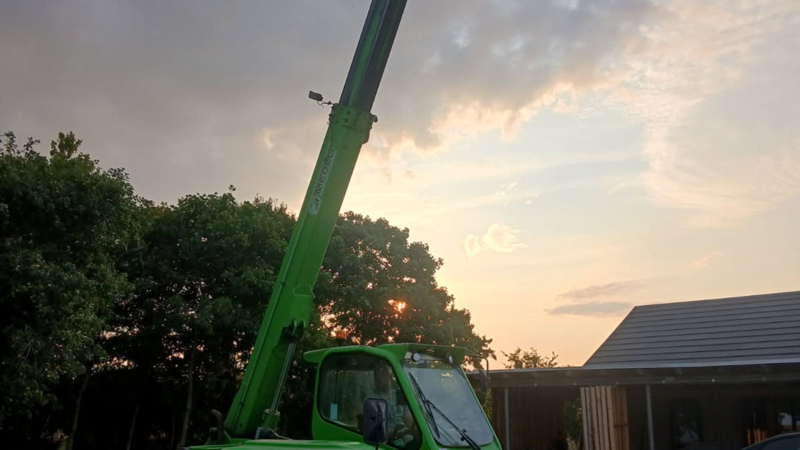 Teleskoplader del tipo Merlo P40.7, Gebrauchtmaschine In Vojens (Immagine 2)