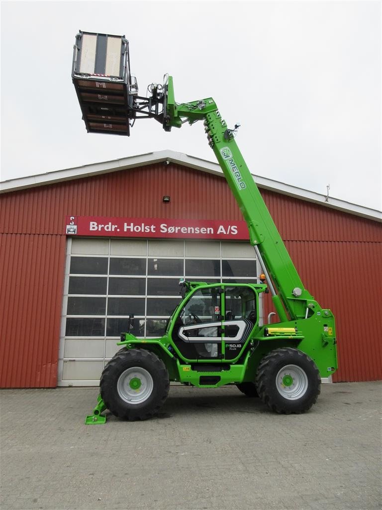 Teleskoplader of the type Merlo P50.18 Plus Merlo Side-Shift, Gebrauchtmaschine in Ribe (Picture 19)