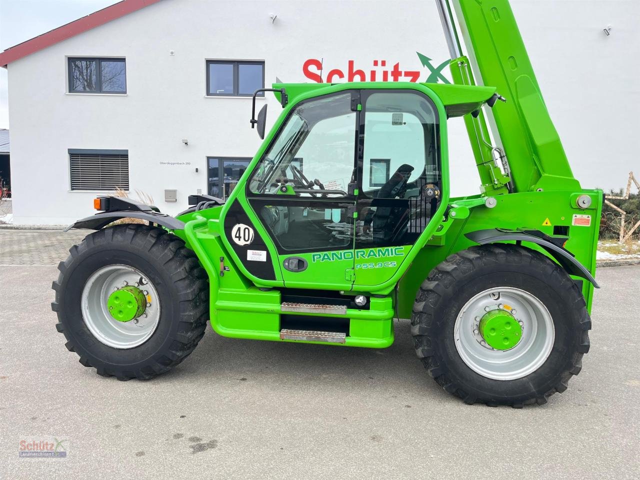 Teleskoplader от тип Merlo P55.9 CS PANORAMIC, Gebrauchtmaschine в Schierling (Снимка 9)