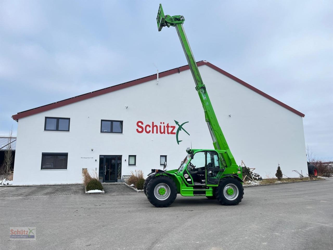 Teleskoplader от тип Merlo P55.9 CS PANORAMIC, Gebrauchtmaschine в Schierling (Снимка 11)