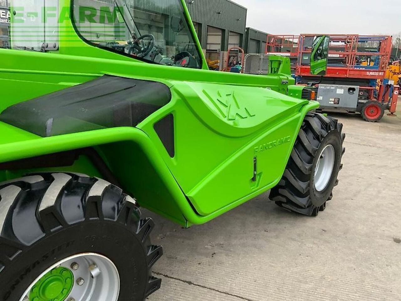 Teleskoplader от тип Merlo p60.10 telehandler (st22348), Gebrauchtmaschine в SHAFTESBURY (Снимка 10)