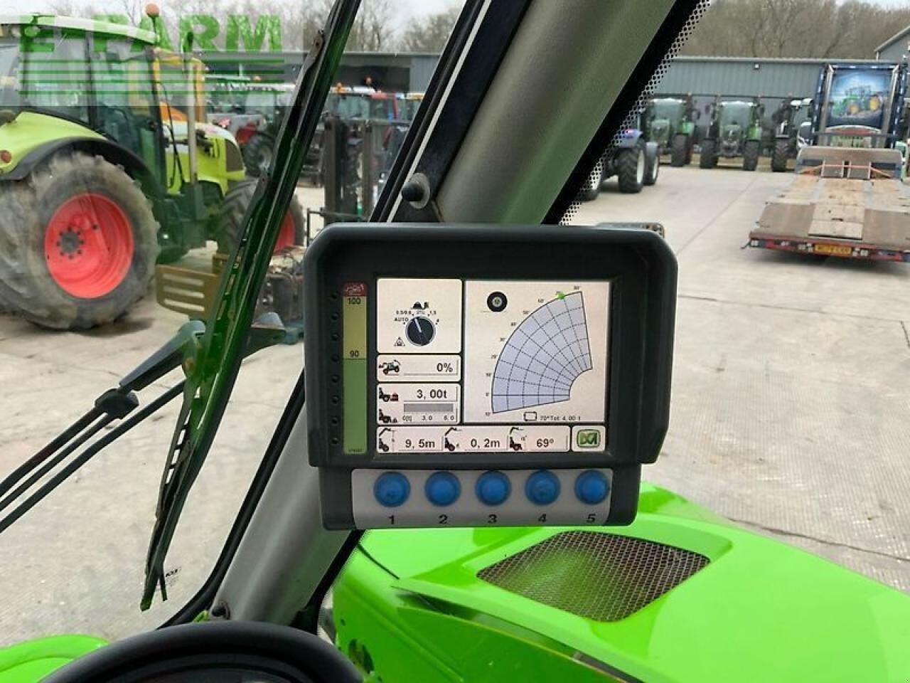 Teleskoplader от тип Merlo p60.10 telehandler (st22348), Gebrauchtmaschine в SHAFTESBURY (Снимка 20)