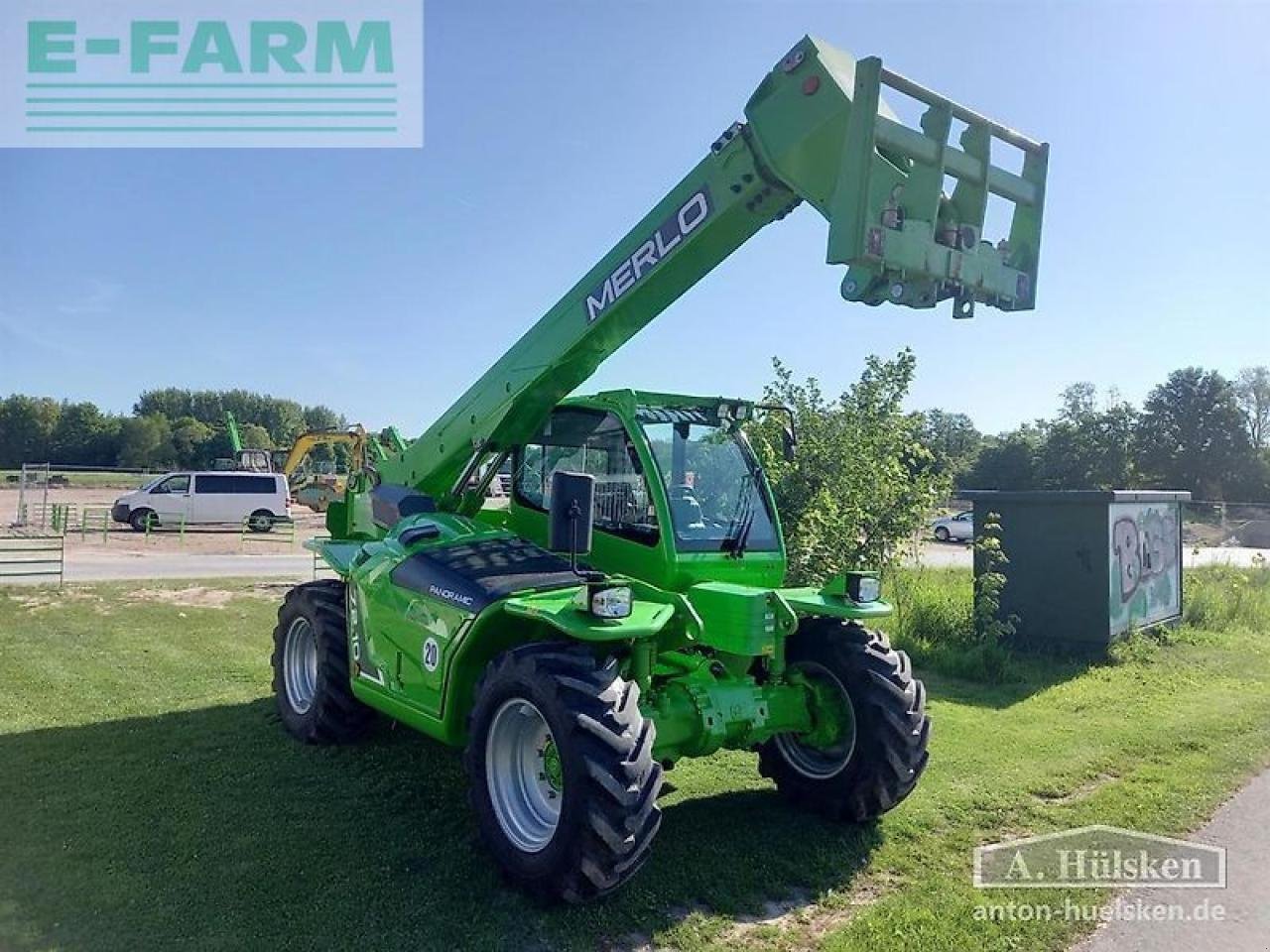 Teleskoplader typu Merlo p72.10plus, Gebrauchtmaschine v ROSENDAHL (Obrázek 4)