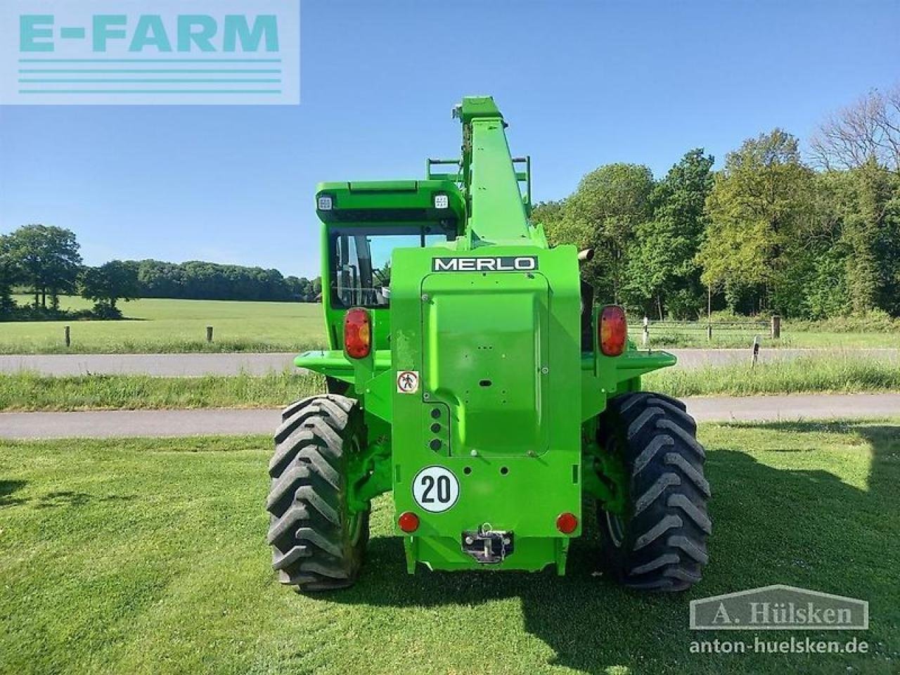 Teleskoplader tip Merlo p72.10plus, Gebrauchtmaschine in ROSENDAHL (Poză 8)