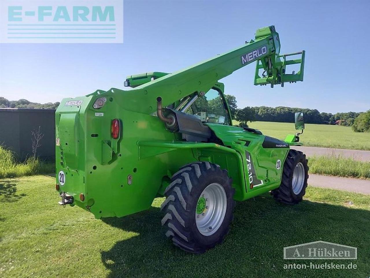 Teleskoplader des Typs Merlo p72.10plus, Gebrauchtmaschine in ROSENDAHL (Bild 7)