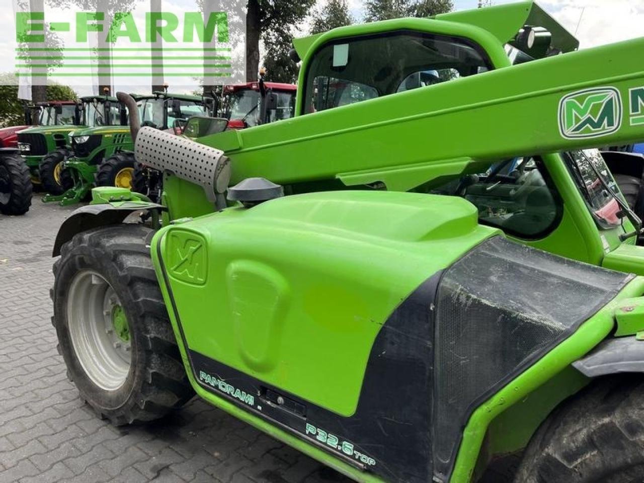 Teleskoplader typu Merlo panoramic p32.6 top, Gebrauchtmaschine v DAMAS?AWEK (Obrázek 17)