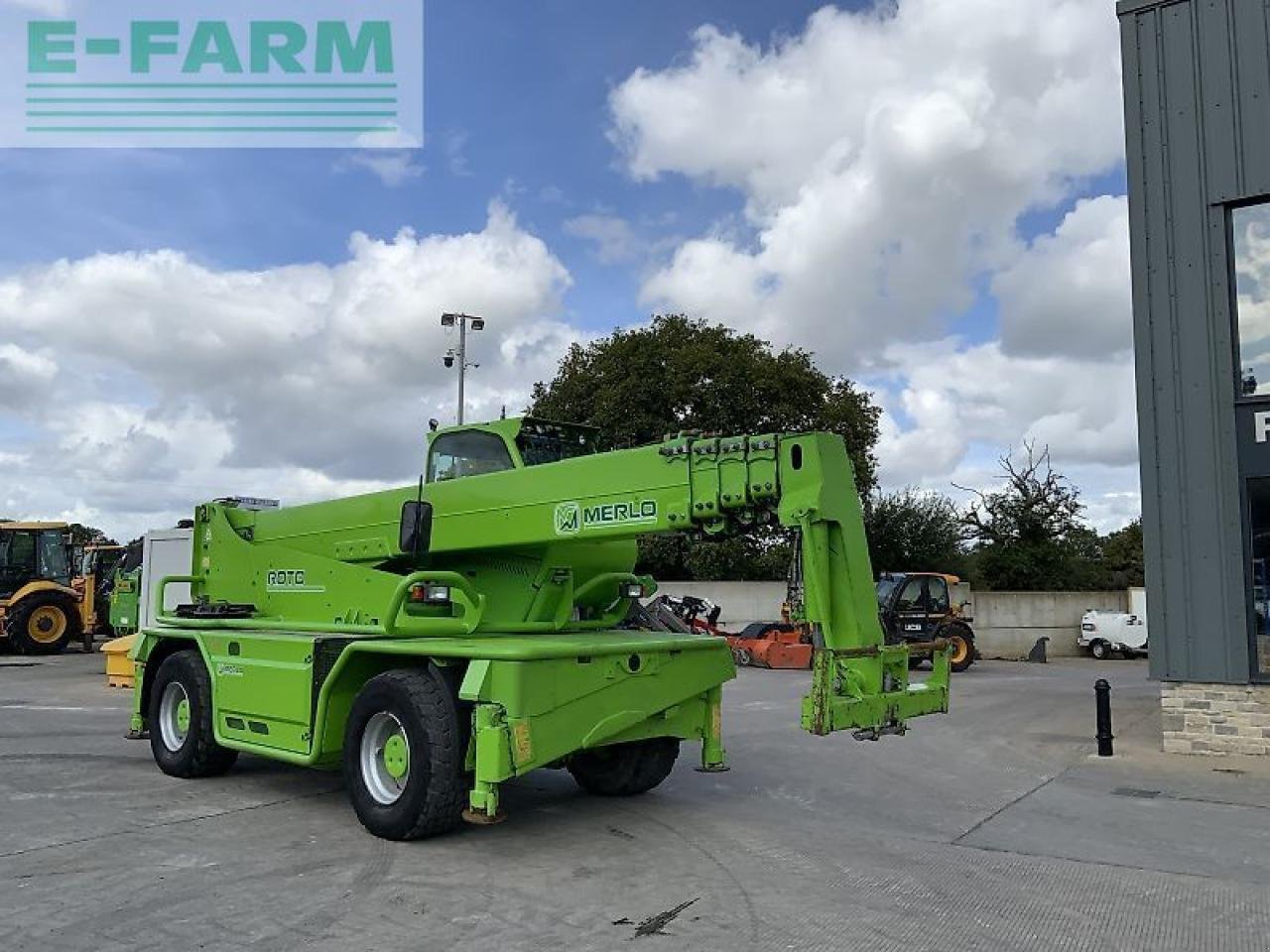 Teleskoplader typu Merlo roto 40.30 telehandler (st24275), Gebrauchtmaschine v SHAFTESBURY (Obrázek 9)