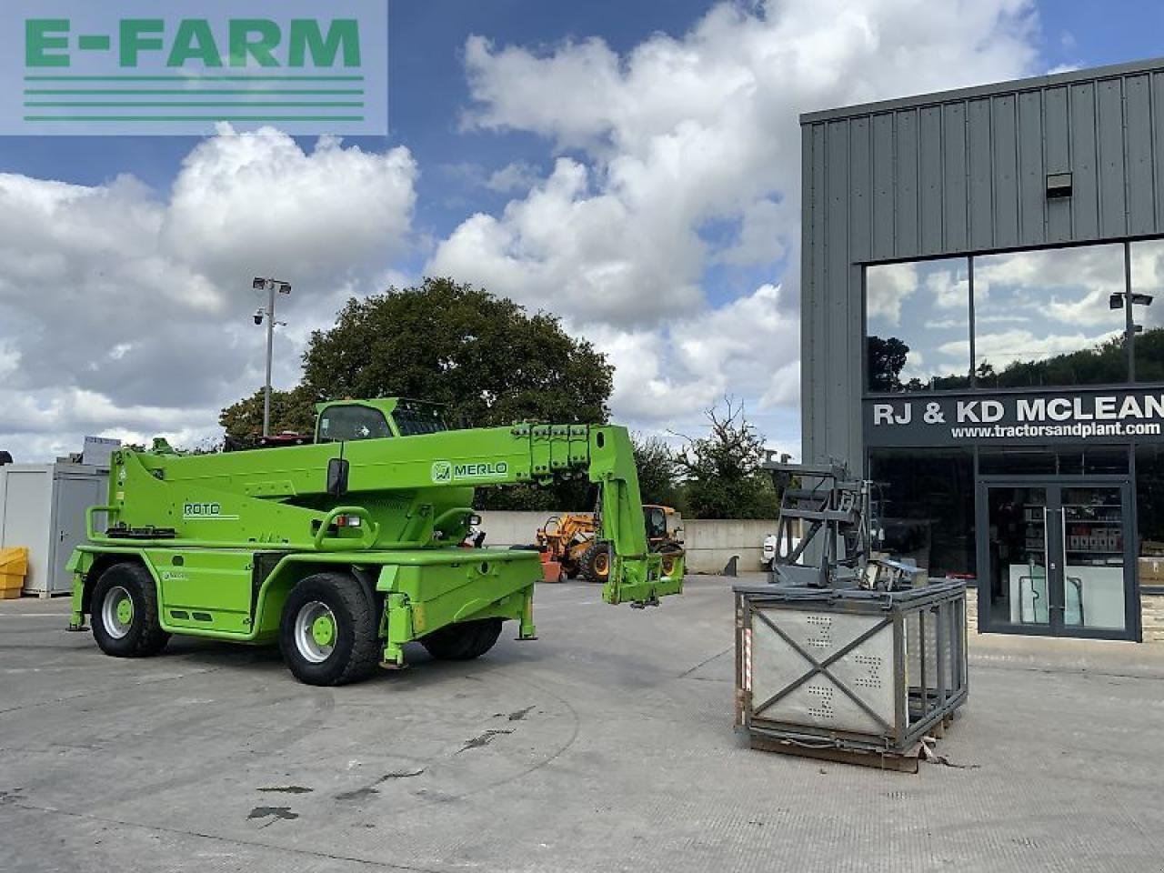 Teleskoplader typu Merlo roto 40.30 telehandler (st24275), Gebrauchtmaschine v SHAFTESBURY (Obrázek 12)